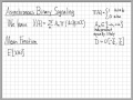Asynchronous Binary Signaling Concepts