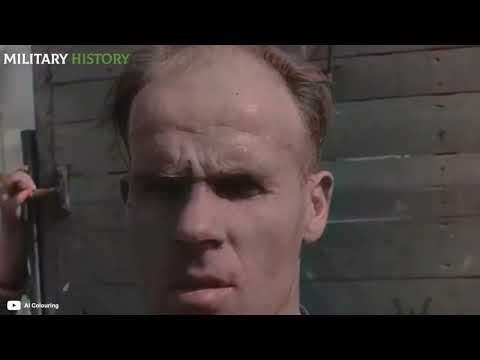 COLOR documentary of the brutal Nazi concentration CAMPS