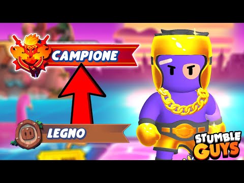 RANK da LEGNO a MASTER nel 2025 - STUMBLE GUYS TIPS & TRICK