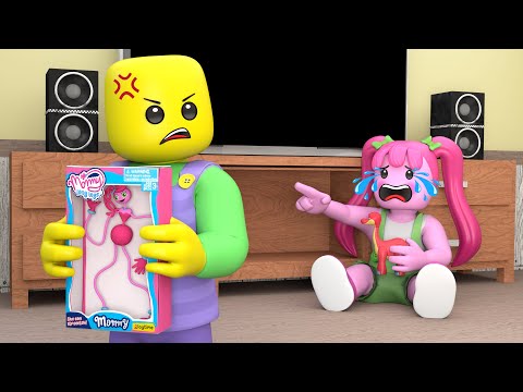 ROBLOX The Unlucky Child - Sad Song (Brookhaven 🏡RP) Roblox Animation