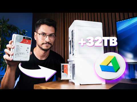 ADEUS Google Drive! Coloquei 32TB no meu SERVIDOR CASEIRO com TrueNAS!