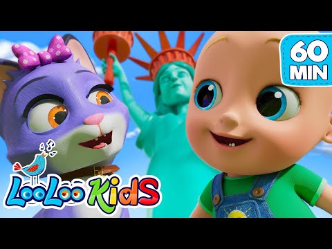 Kitty Cat - S6EP1 - Compilation Songs for Kids - LooLoo Kids Songs for Kids