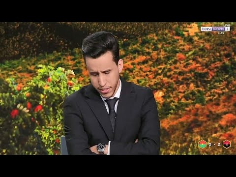 انهيار محلل بين سبورت الموريتاني بالبكاء بعد إقصاء الجزائر  تاهل تاريخي على حساب المنتخب الجزائري