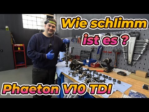 V10 TDI Nockenwellenschaden! Einmal alles neu am Dieselmonster - VW Phaeton