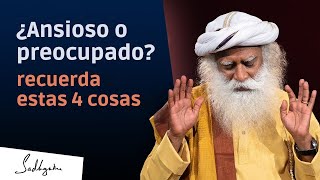 4 maneras de lidiar con la ansiedad | Sadhguru Español, voz doblada con IA