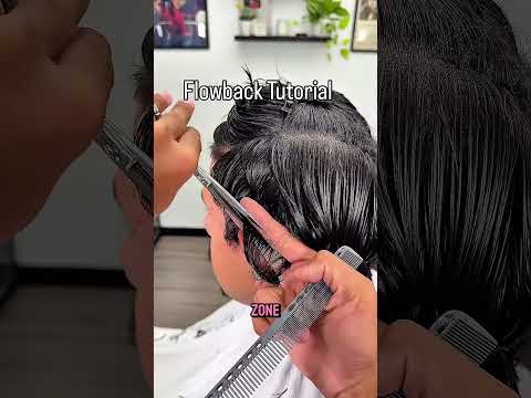 From Shaggy to Savage! ✂️🔥 #hairtransformation #flowback #barberlife