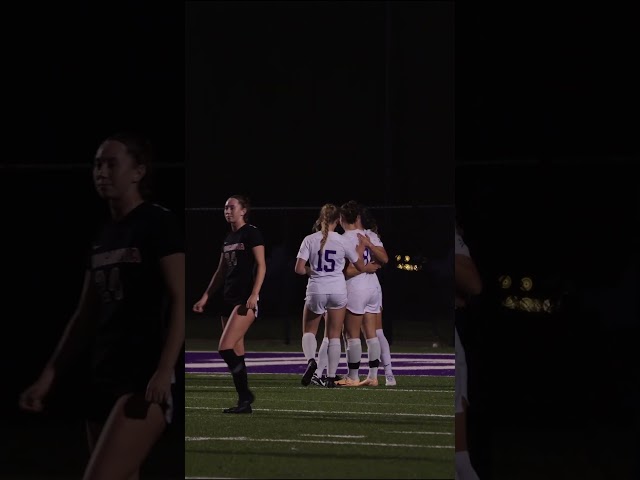 Chloe Sena's PK Goal vs. Concordia - Sideline Angle