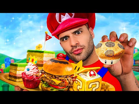 Pedí TODO EL MENÚ del nuevo restaurante de NINTENDO!!