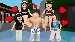 GIRLS ONLY HOUSE Sa Brookhaven RP! (ROBLOX TAGALOG)