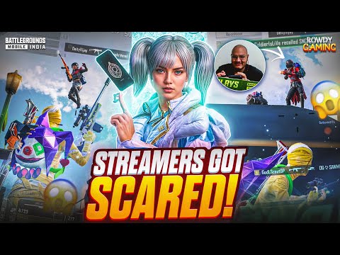Streamer Got Scared 😱🔥 Intense Solo VS Squad Clutches 😎🇮🇳