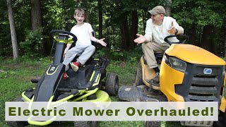 Rescuing a Ryobi Electric Riding Mower: From Dead Lead-Acid to LiFePO₄ Workhorse