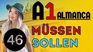 46. Ders | [A1] | Almanca Modalverben -  Müssen & Sollen