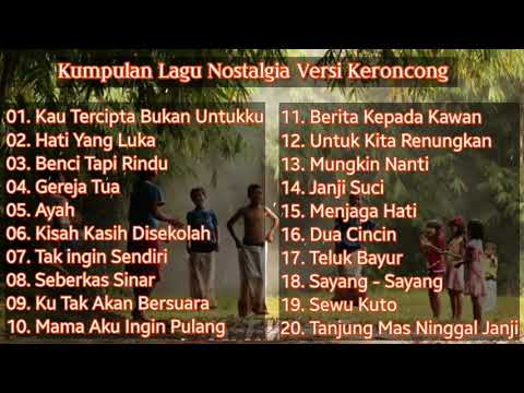 Kumpulan Lagu Nostalgia Versi Keroncong | Kumpulan Lagu Tembang kenangan | Lagu 80an 90an