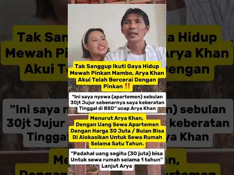 Arya Khan Pilih Cerai, Gaya Hidup Pinkan Mambo Jadi Sorotan Netizen! #pinkanmambo #trending #shorts