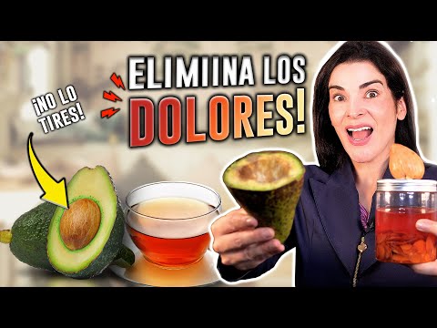 EL MEJOR REMEDIO PARA EL DOLOR, Natural y Casero 🥑 Hueso de Aguacate