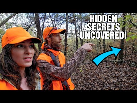 We Discovered A SECRET Hidden For YEARS| Backwoods Of The 41.36 Cabin Homestead| Unexpected Find