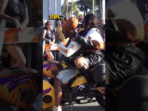 ๐ Main Street Motorcycle Ride โ Custom Bike & Fashion #motos #motorcycle #bikers