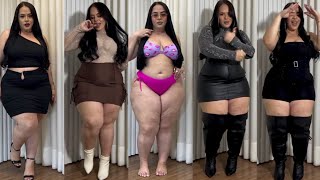 Curvy Girl Fashion Haul 💕 | Trendy Dresses That Pop #swimwear
