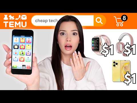 I Bought the CHEAPEST Tech from TEMU!!