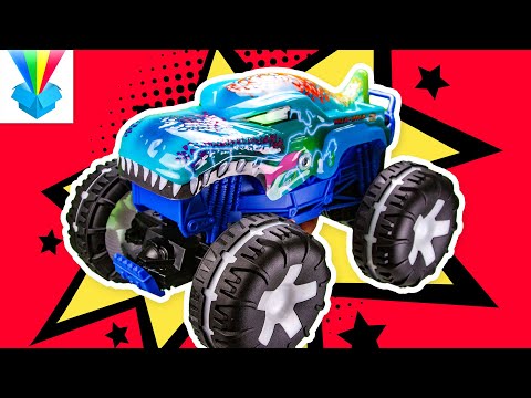 Kicsomi - ⚽ Csocsó ⚽: 🎁 Hot Wheels Monster Trucks - MEGA WREX 😲😎🛞