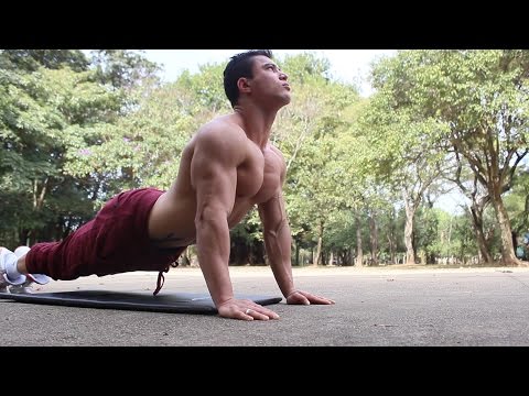 Treino de peito, ombro e tríceps para aumentar massa muscular
