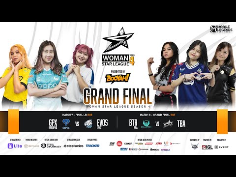 GPX BASRENG VS BELLETRON ERA | GRAND FINAL WOMAN STAR LEAGUE S4 PLAYOFFS DAY 3
