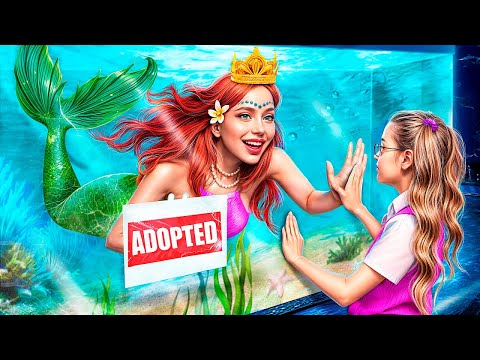 Как стать русалкой! Экстремальное перевоплощение от ботанши в популярную!