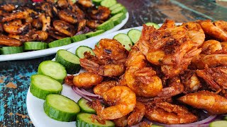 Camarones a la cucaracha estilo nayarit y Camarones a la cucaracha estilo cdmx 
