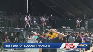 YouTube video thumbnail: Louder Than Life Brings Huge Crowds and big Economic Impact for Louisville