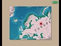 Continents and Oceans Geography
