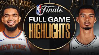 Game Recap: New York Knicks, 105, San Antonio Spurs 104