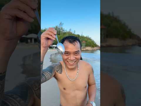 Challenge to eat 1 spoon?full of sand to get 1M likes ❤️. How will it turn out? ? #shorts