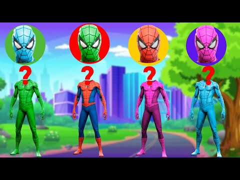 TEBAK GAMBAR TOP SUPERHERO / FAMILY SPIDER MAN, IRON MAN, FAMILY HULK