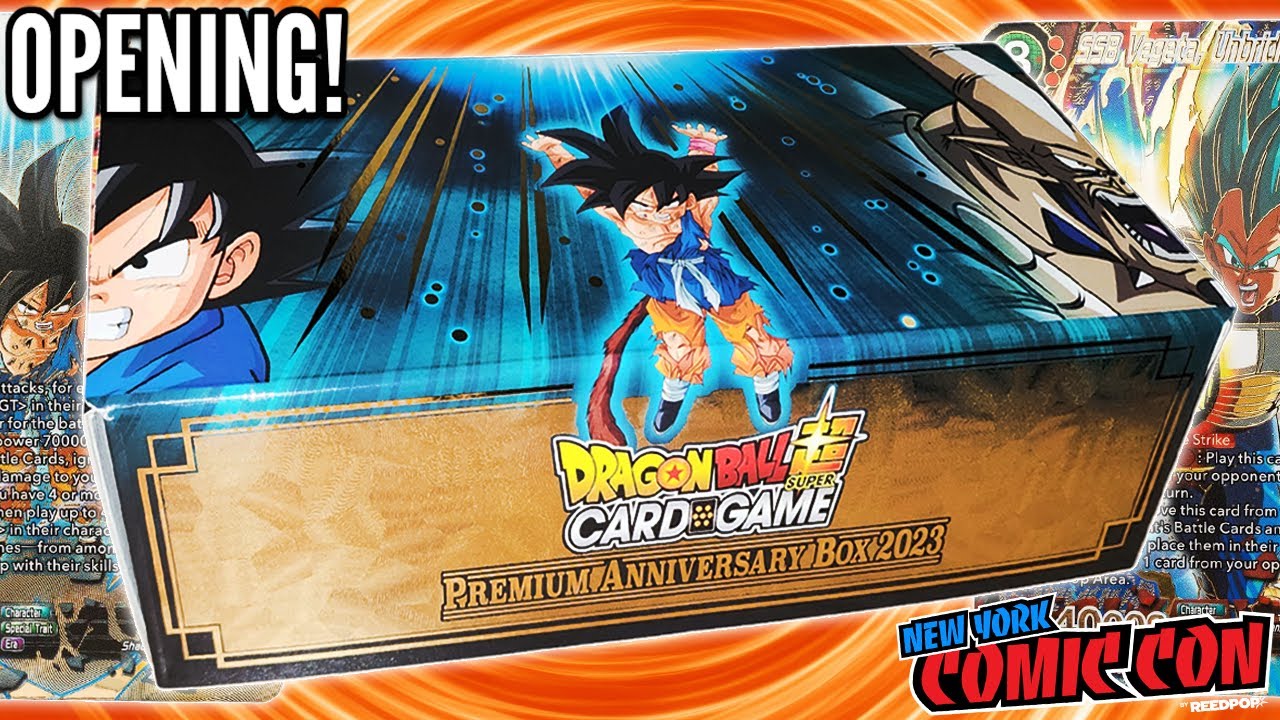 DBS Premium Anniversary Box 2023 Unboxing! (NY Comic Con)