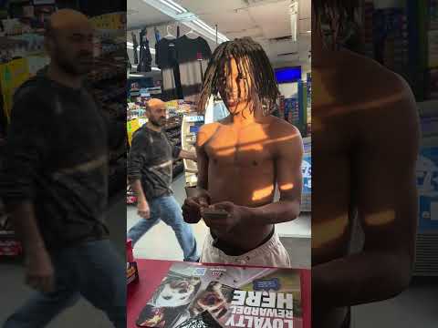 A robbery happened while I was filming a vid #youtubeshorts #customer #robbery #gasstation #shorts