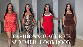 Summer Lookbook 2025 | Ft. FashionNovaCurve