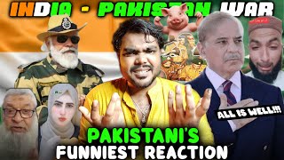 INDIA - PAKISTAN WAR | Pakistani People Funny Reaction On India Pakistan War | B for bAbA Ji