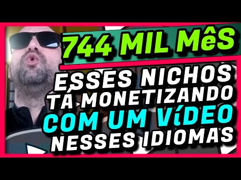 ✨INÉDITO✅ ESSES NICHOS DE CANAIS DARK TÁ MONETIZANDO COM UM VÍDEO NESSE IDIOMA 🚀RPM DE $20 DÓLARES💲💲