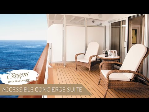 Regent Seven Seas Explorer | Accessible Concierge Suite Full Walkthrough Tour & Review | 4K