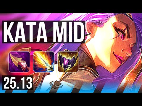 KATARINA vs KAYLE (MID) | Godlike, 17/4/6 | EUW Master | 25.13