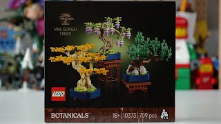 LEGO Botanicals 10373 Mini Bonsai Trees Speed Build