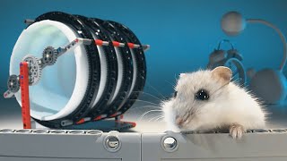 Hamster Wheel with Lego Technic #lego #legotechnic #hamster