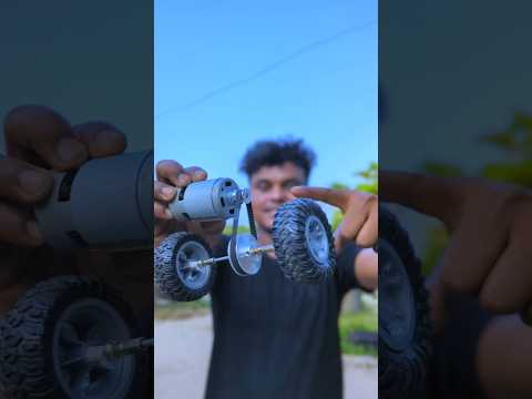 making homemade RC car + 775 DC motor #shots #project #experiment #sujanexperiment