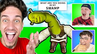 ROBLOX Try NOT To LAUGH CHALLENGE  **Wacky Wizards** with @UnspeakableGaming @09sharkboy