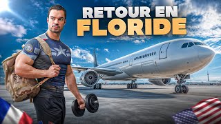 4h du matin… je quitte la France pour retourner en Floride