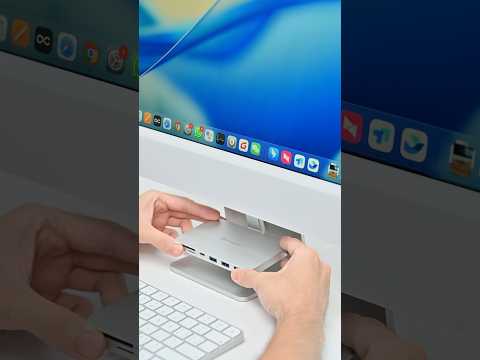 Say goodbye to repetitive operations and make your iMac ports easy to see at a glance.