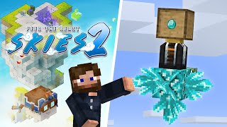 FTB Skies 2 EP5 Lightning Forged Diamonds & GeOre Automation