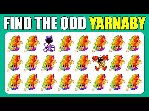 Find the ODD One Out - Poppy Playtime Chapter 4 Quiz 🦁🦁🦁 Easy, Medium, Hard Levels | Yarnaby