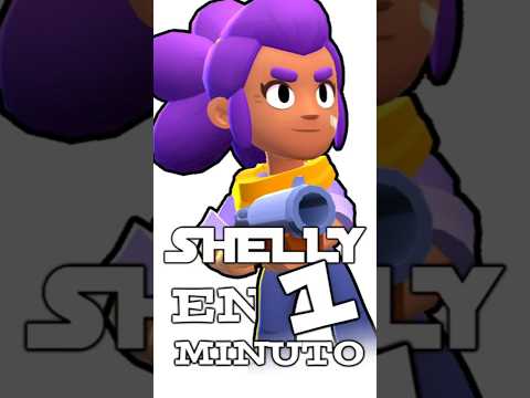 SHELLY EN 1 MINUTO #shorts #brawlstars