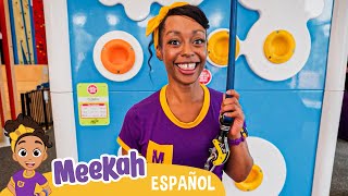 Meekah aprende a escalar | 💜¡Hola Meekah!💜Amigos de Blippi | Videos educativos